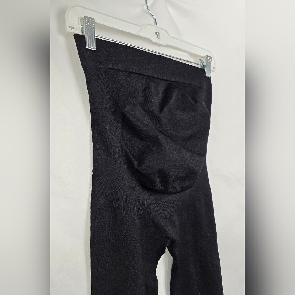Blanqi Everyday Maternity Belly Support Leggings Black Travel Comfy sz M - Picture 6 of 8